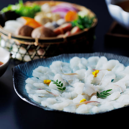 【夏季限定】料亭の鱧と旬菜の出汁しゃぶ