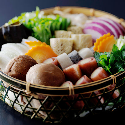 【夏季限定】料亭の鱧と旬菜の出汁しゃぶ