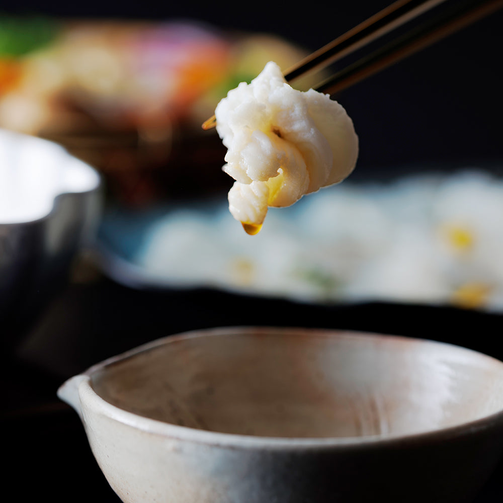 【夏季限定】料亭の鱧と旬菜の出汁しゃぶ