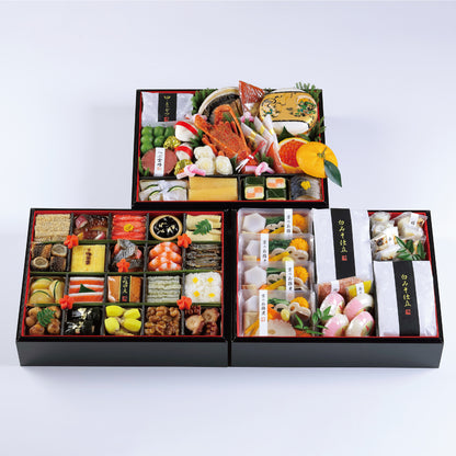 【本店】和おせち 二段＋雑煮重(4人前)