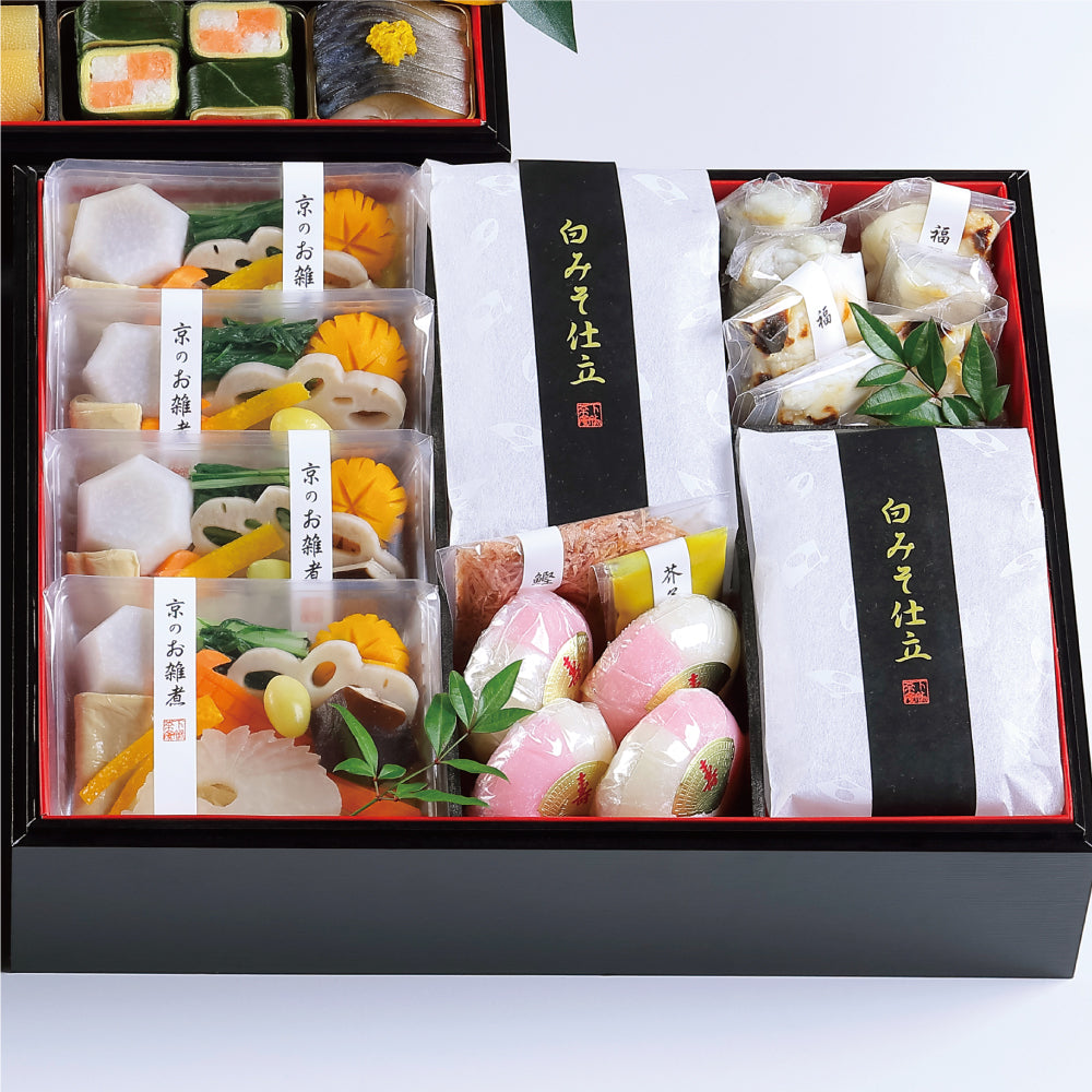 【本店】和おせち 二段＋雑煮重(4人前)