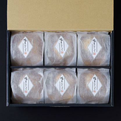 料亭の鴨まんじゅう6個入