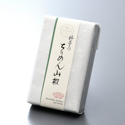 ちりめん山椒（扇柄 和紙袋）
