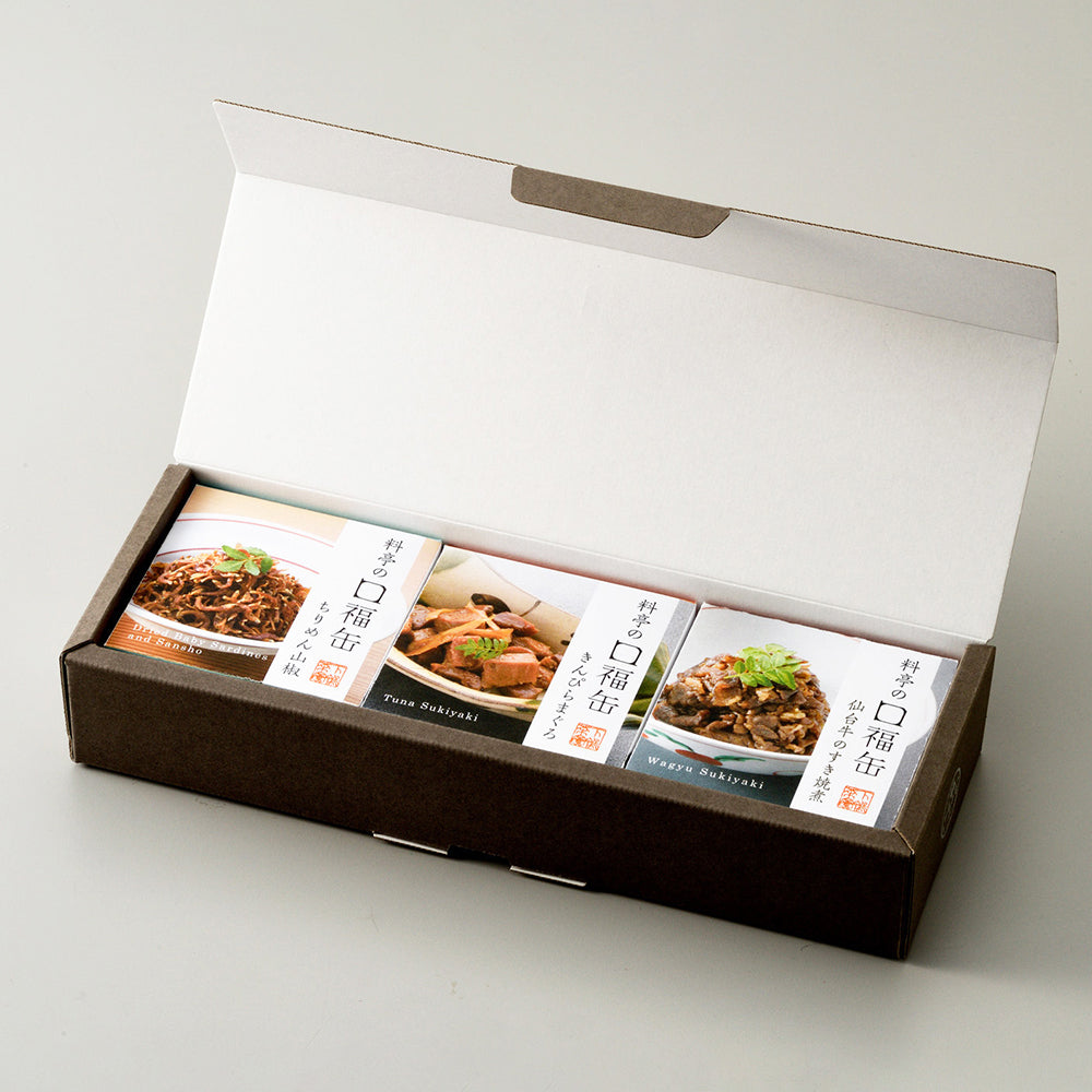 料亭の口福缶(ギフト)