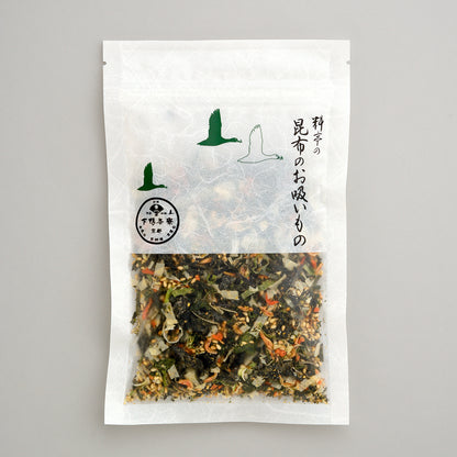 料亭の昆布のお吸いもの