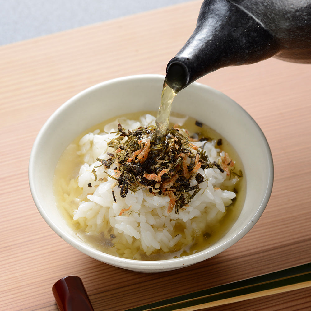 料亭の昆布ふりかけ(扇柄 和紙袋)