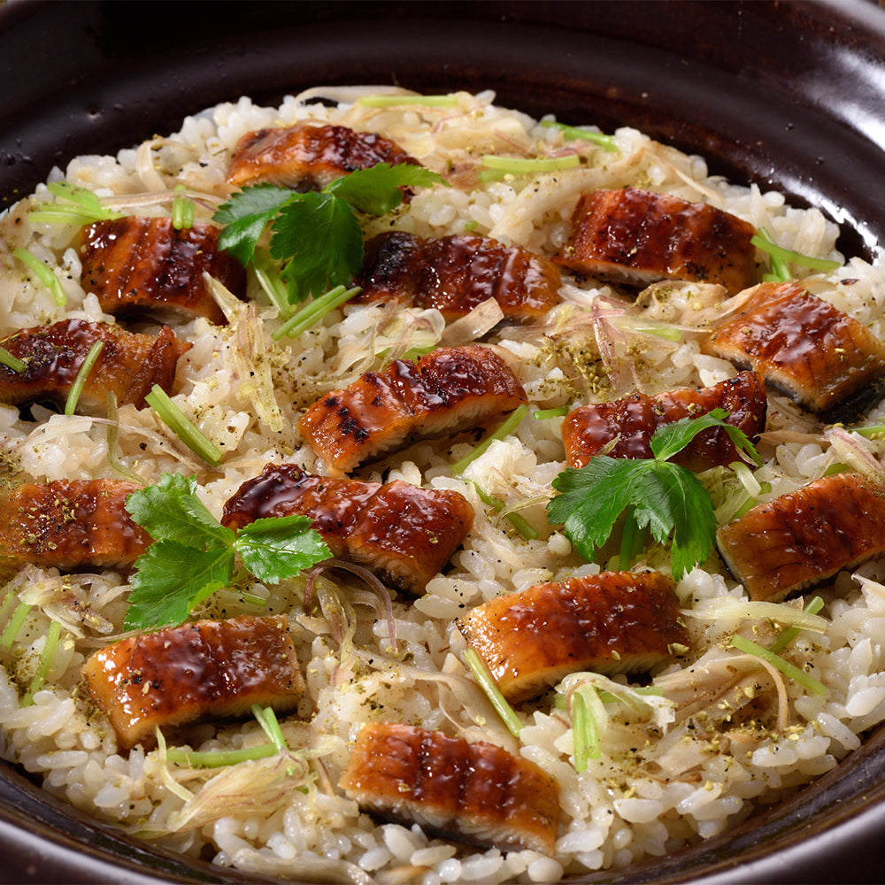 【夏季限定】鰻と牛蒡の炊き込みご飯