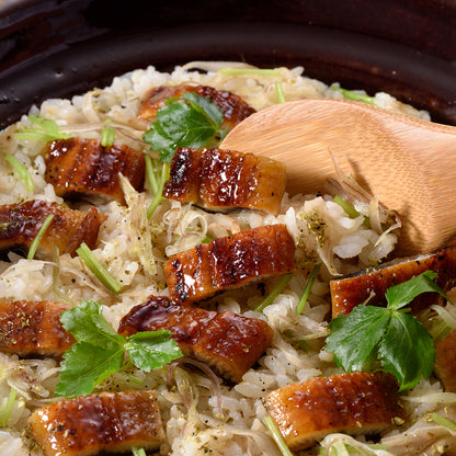 【夏季限定】鰻と牛蒡の炊き込みご飯