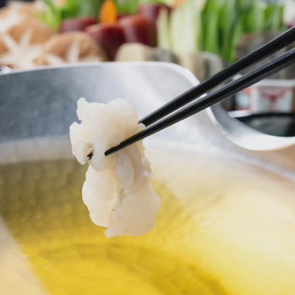 【夏季限定】料亭の鱧と旬菜の出汁しゃぶ