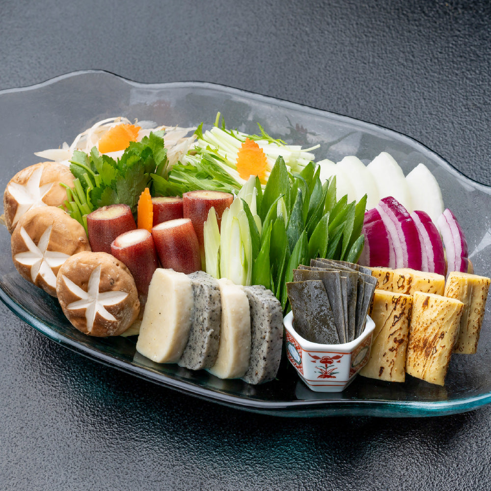 【夏季限定】料亭の鱧と旬菜の出汁しゃぶ