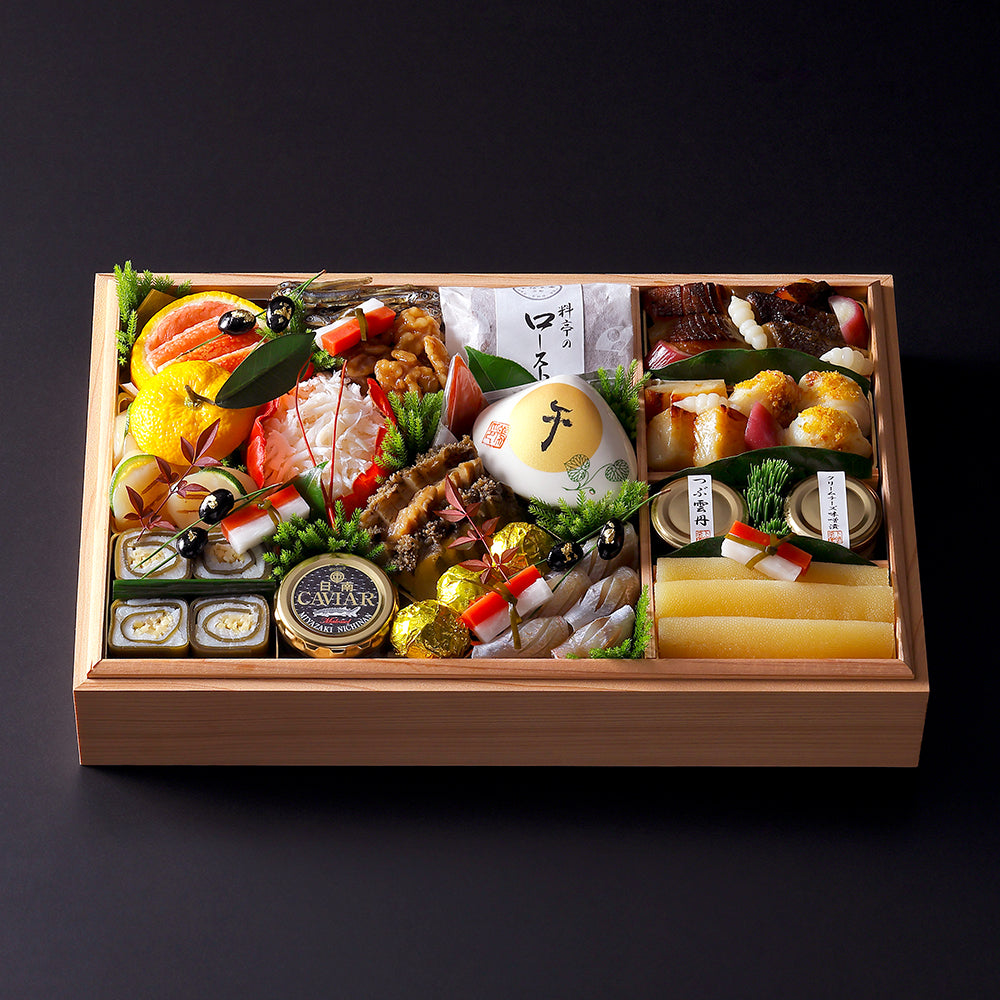 【本店】特製和おせち 二段＋合鴨鍋
